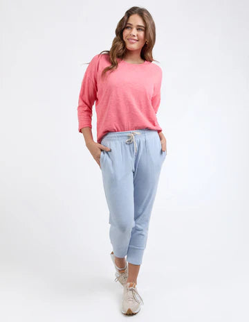 ntroducing Elm Brunch Pant, our best-selling style in sky blue.