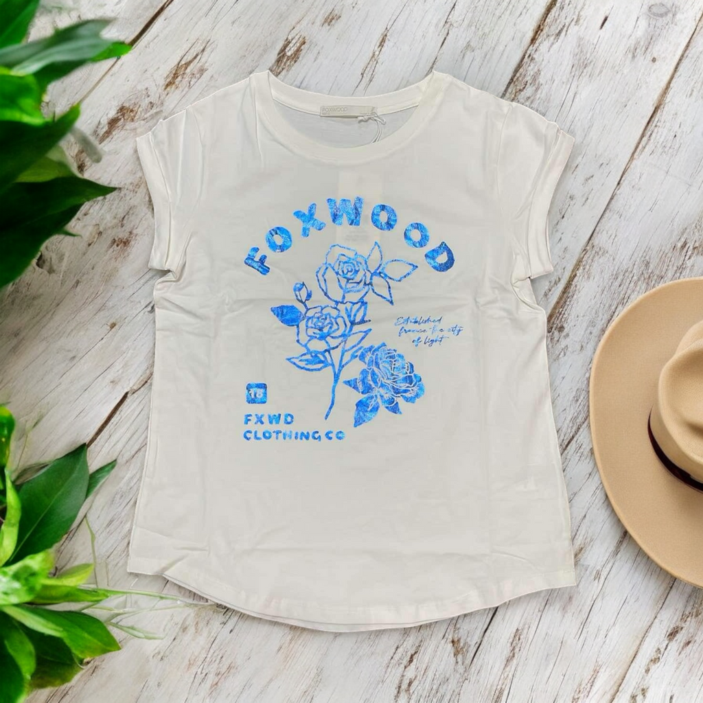 Foxwood-cotton-tshirt-cap sleeve-tee-