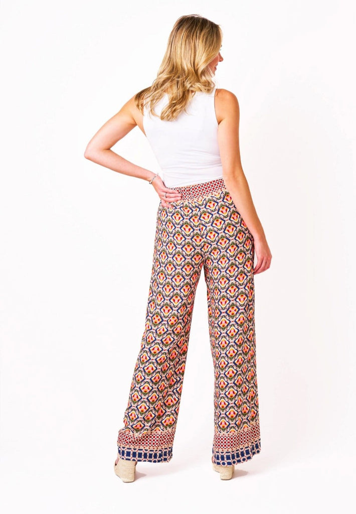 boho fashion patterned pant 