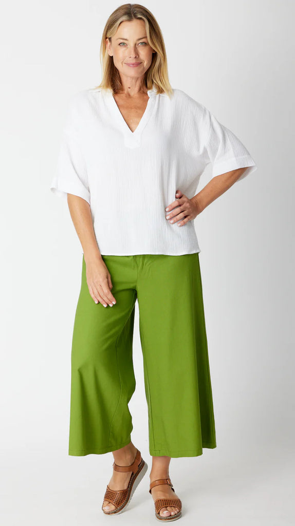 cordelia-street-wide-leg-pant-avocado-green-elasticated-back-rayon-fashionable-trendy-women's-pants