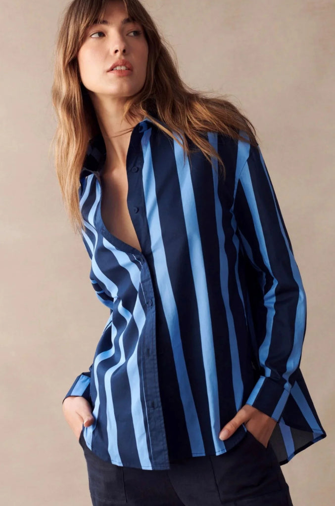little-lies-kira-shirt-blue-stripe-vertical-navy-business-shirt-