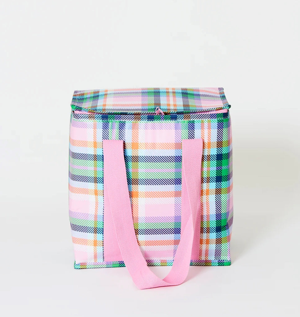 project-ten-plaid-insulated-tote-groceries-cooler-bag-multicoloured-pink-