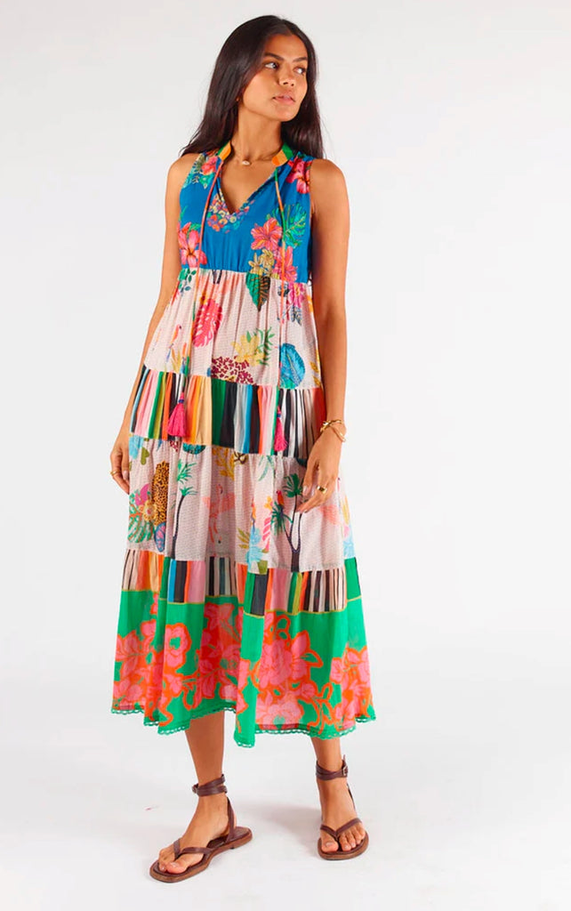 rubyyaya-bavarro-patch-dress-midi-length-multicolour-stripes-patchwork-sleeveless-boho